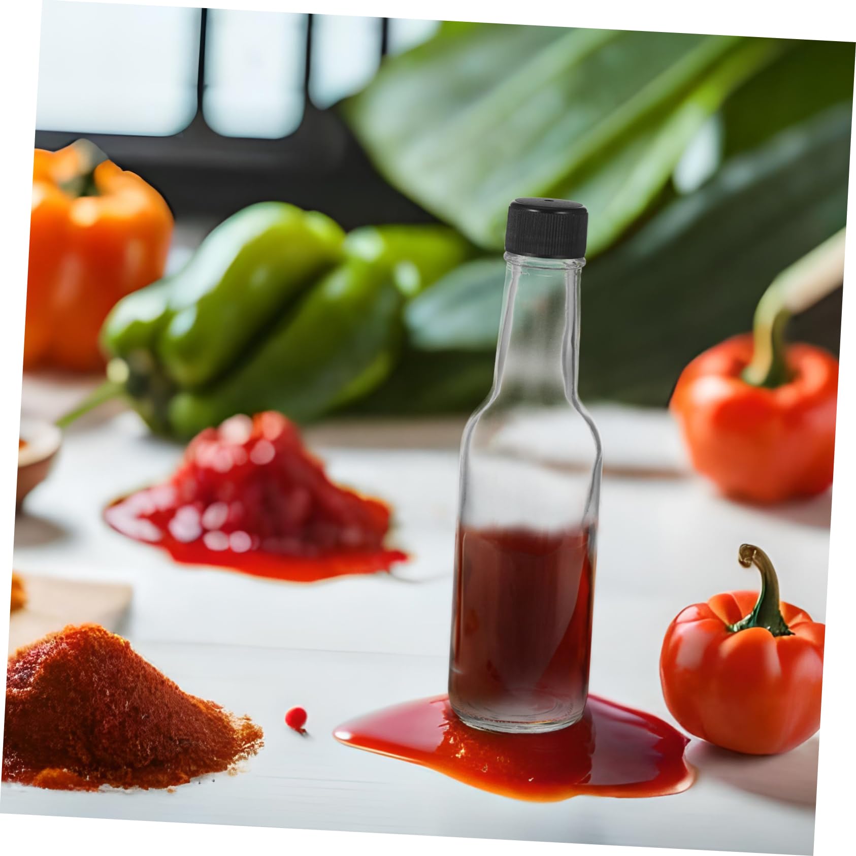 6pezzi Bottiglia in Per Salse Contenitore Per Ketchup Sciroppo e Condimenti Per Picnic e Viaggi Realizzata Materiale Pe Duraturo