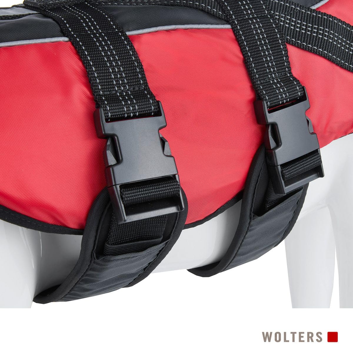 WOLTERS watchout Schwimmweste rot, Größe:L