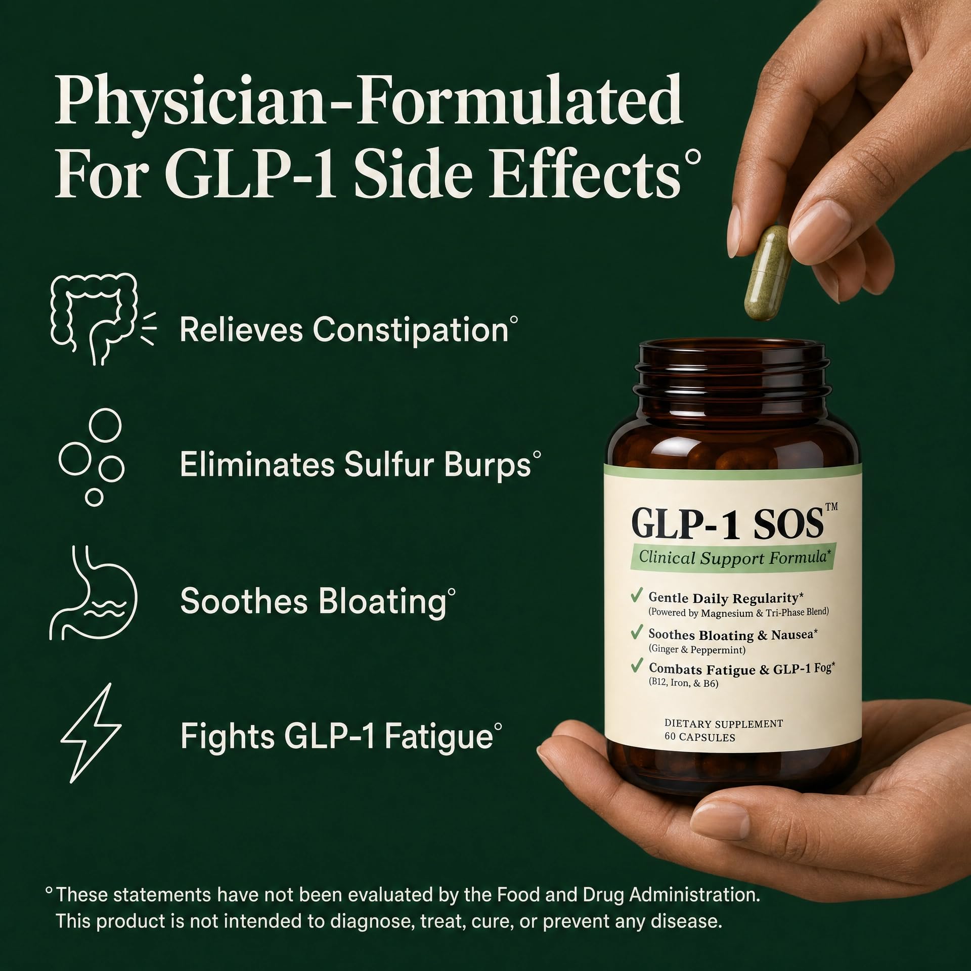 side effects of glp 1 probiotic Amazon.com: GLP-1 SOS™ Digestive Support for Ozempic Wegovy Mounjaro  Zepbound Users – Constipation, Sulfur Burps, Bloating, Fatigue – Magnesium,  Ginger, 19-Strain Probiotic, B12 – Physician-Formulated – 60 Caps : Health  & Household