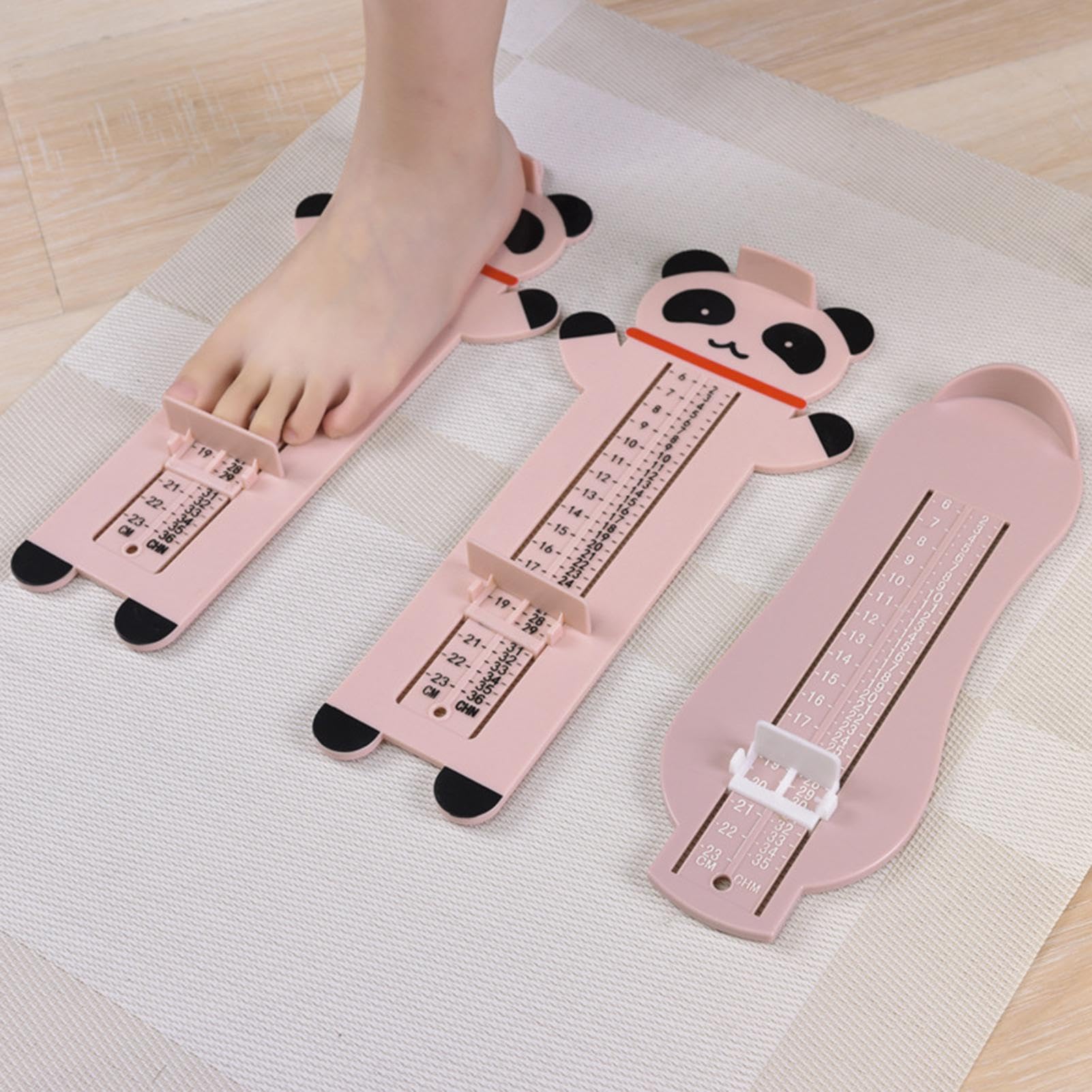 Mesureur de pieds, Pédimètre Adulte et Enfant, Dispositif de Mesure Pied pour Determiner la Pointure à Partir du Nourrisson, Appareil de mesure du pied pour le mesureur de chaussures pour enfant