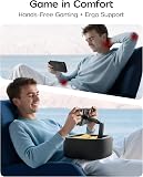 LULULOOK Supporto per cuscino da gioco per Switch 2 e tablet da 4,7-14,6 pollici, supporto per Kindle cuscino Zero Gravity per le ginocchia, accessori compatibile con Switch 2 (lavabile in lavatrice) - 7