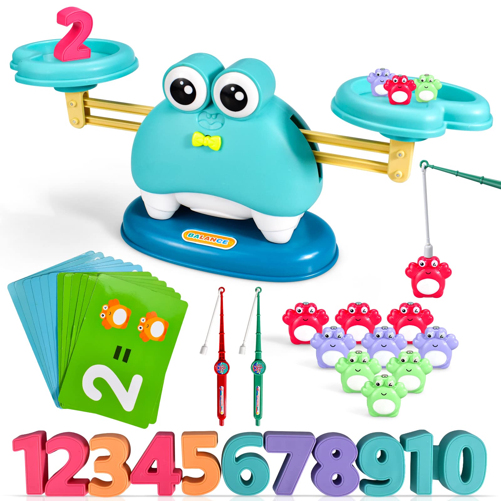 Buy 2in1 Homeschool Kindergarten Balance Board Game Preschool Activities Math Learning Stem