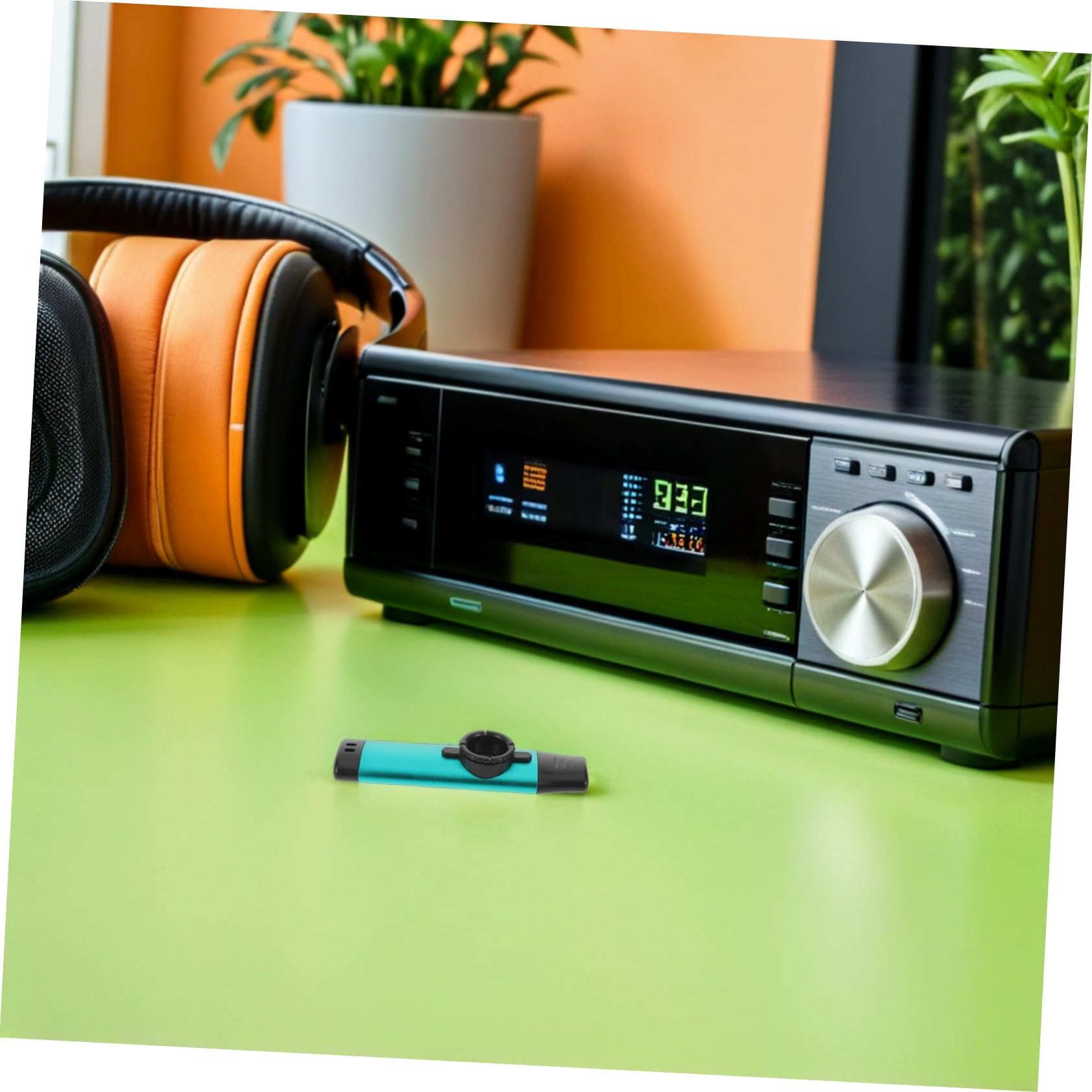 Elektronisches Kazoo Dk-83, 1 Satz, Grün für Anfänger