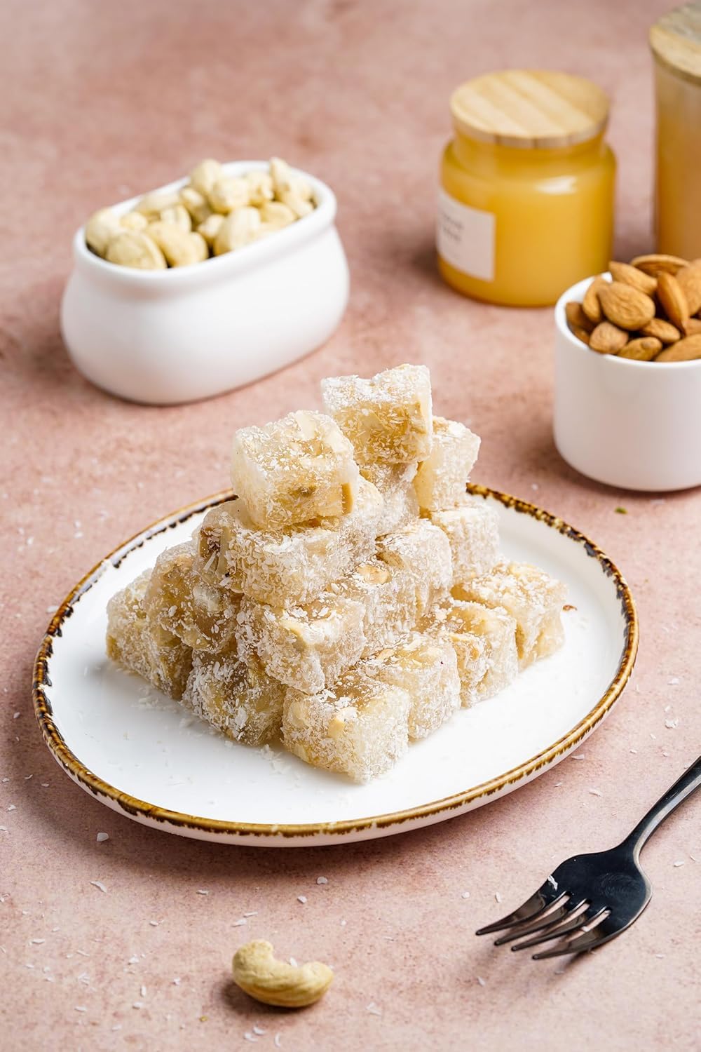 Gourmet Baklava Delightful Cashew Turkish Delight - A Nutty Twist on a Sweet Classic (250 Grams) (B0CLYC869Q) Amazon Price History, Amazon Price Tracker