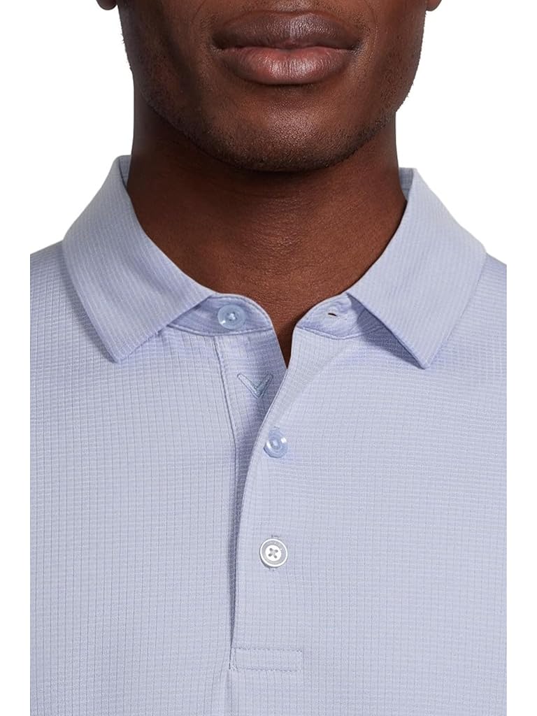 Callaway Classic Jacquard Short Sleeve Polo