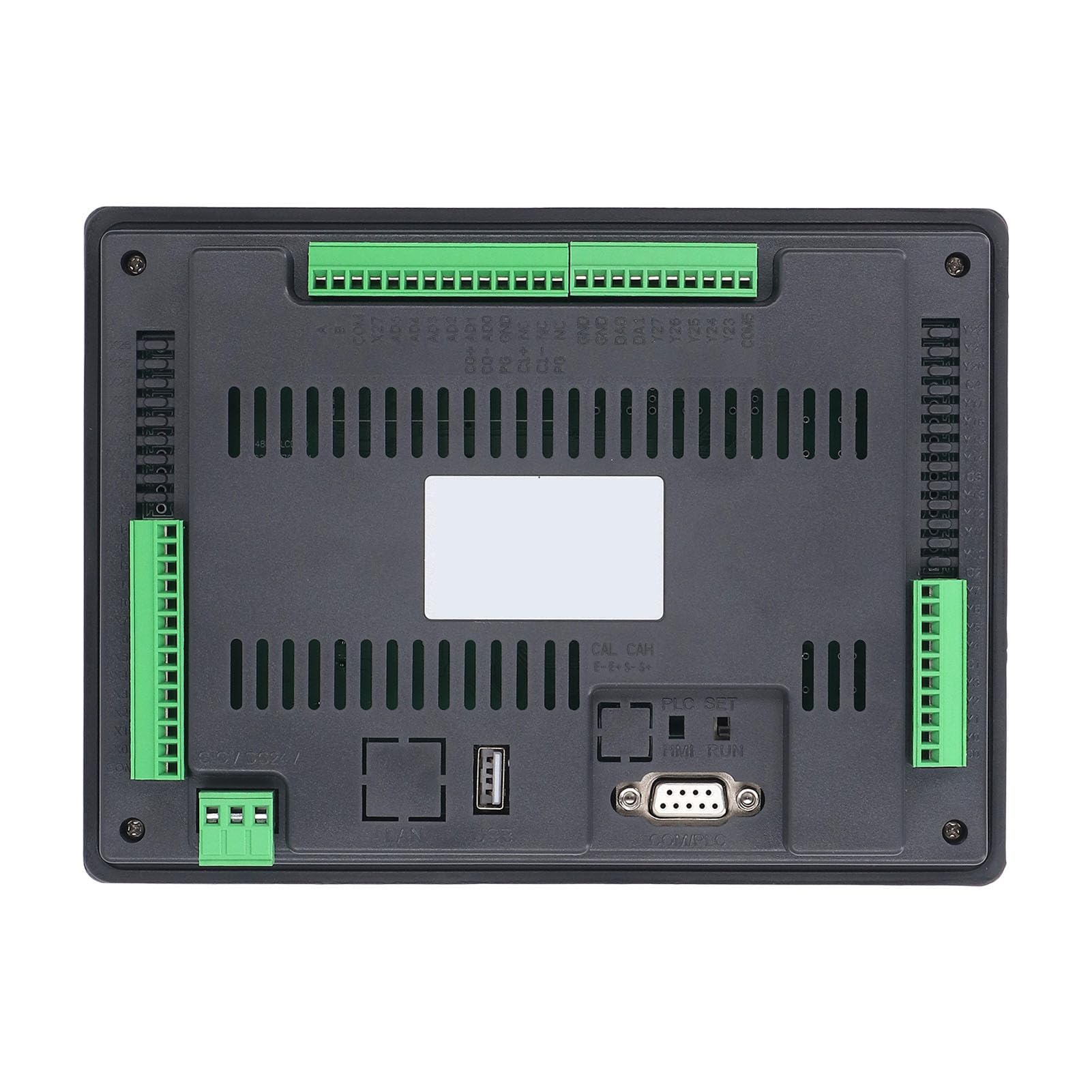 Macchina Integrata con Touch Screen PLC, PLC HMI 7 Pollici 12 in 8 Out Touch Screen Tutto in con Pannello PLC Integrato 0-10 V 4-20 MA MODBUS Analogico (uscita relè),