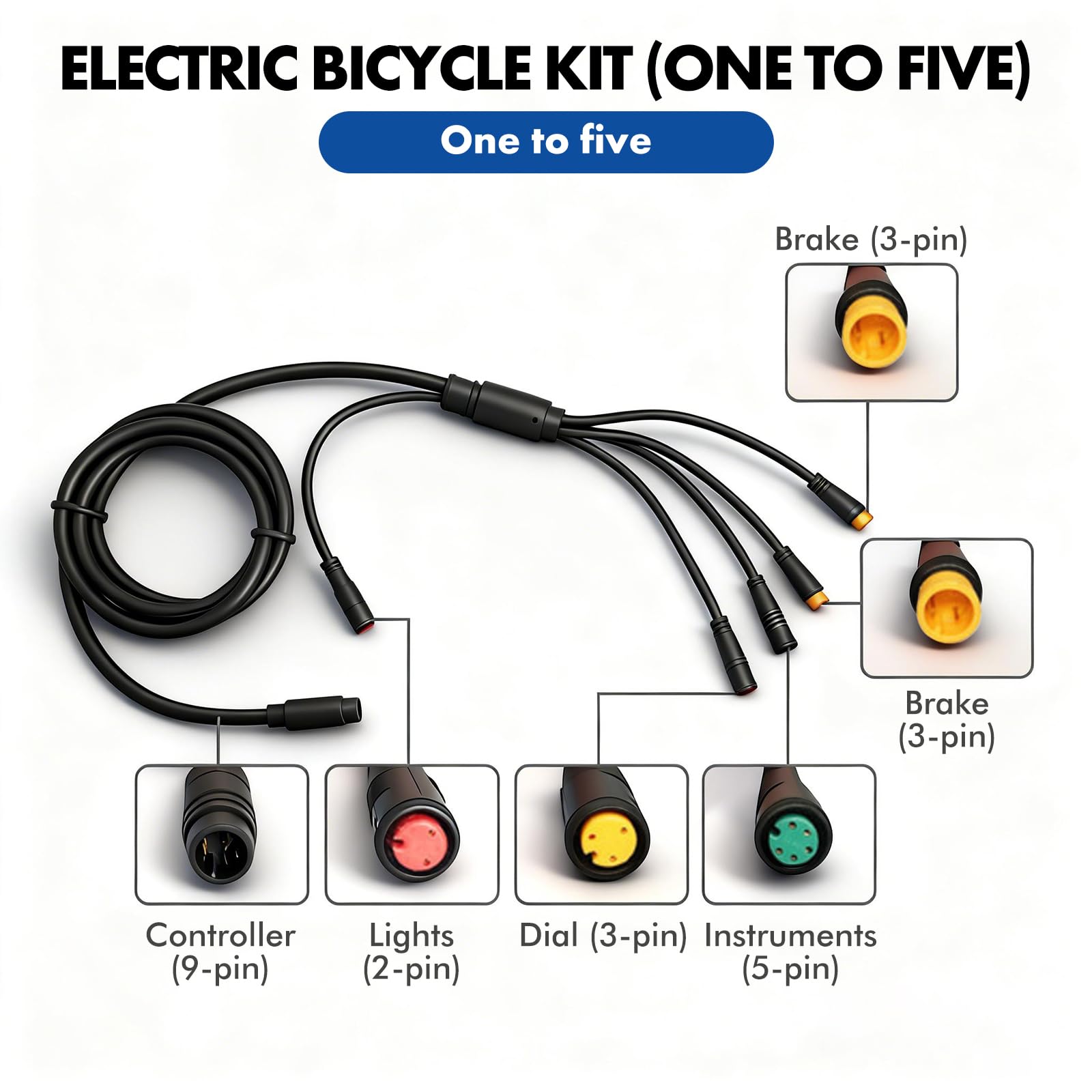 Controller Senza spazzole per Motore, modalità Tripla 17 A, DC 24 V, 36 V, 48 V, in Alluminio, per Scooter elettrici, 250 W