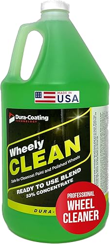Dura-Coating Wheely Clean - Limpiador de ruedas profesional de 1 galón limpiador de ruedas de automóvil listo para usar altamente eficaz para ruedas