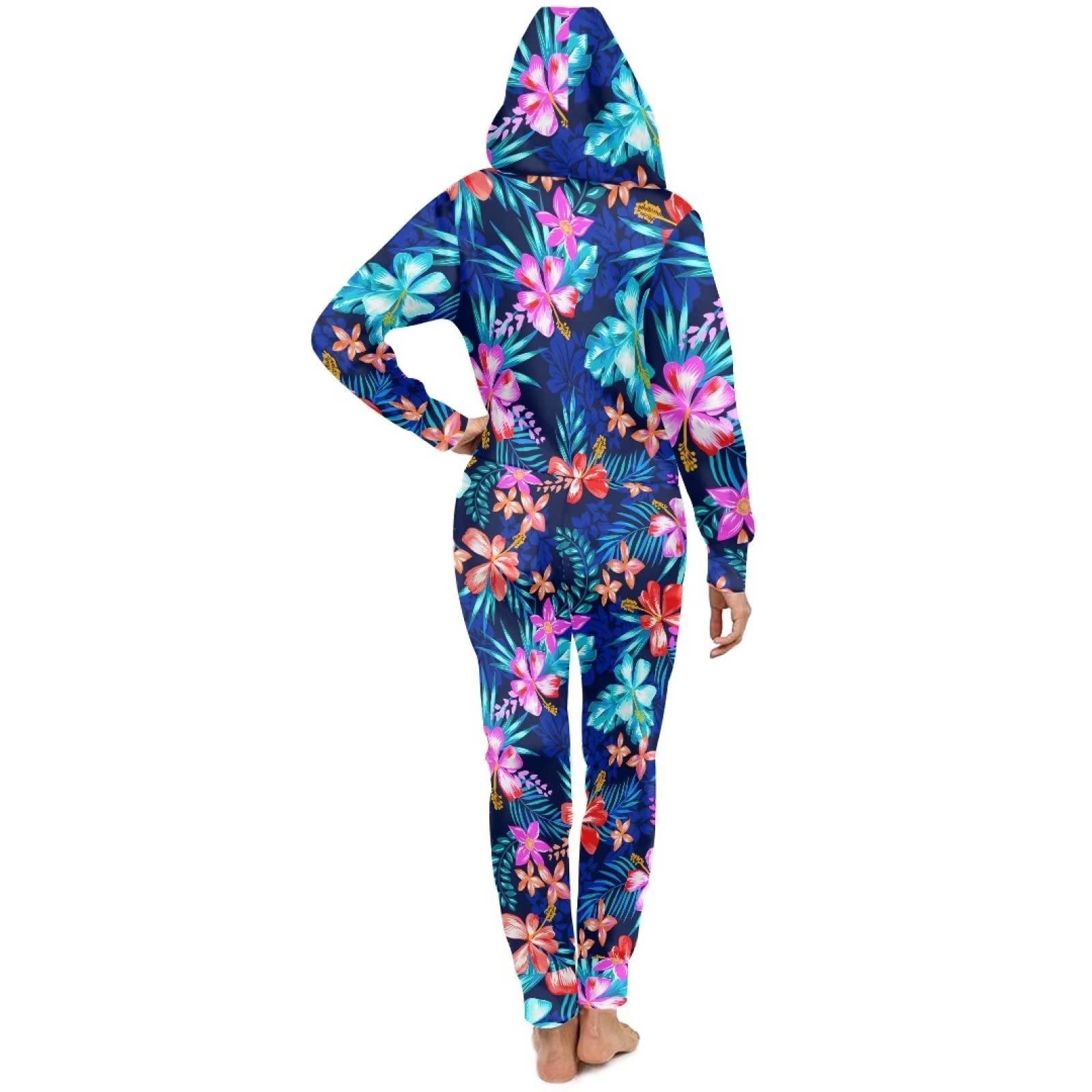 Binienty Conjunto de pijama de pareja a juego con estampado gráfico mono ropa de dormir suave para mujeres y hombres