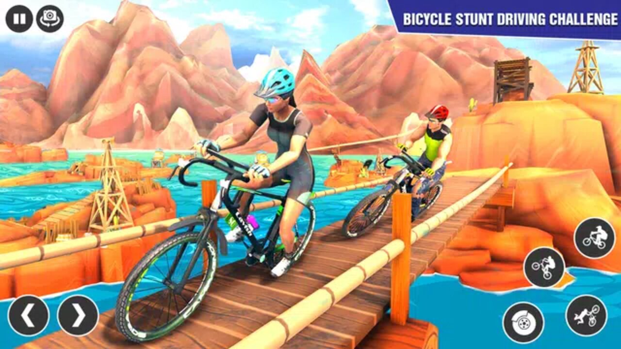 Cycle Racing Games BMX Cycle Race 3D Bmx Cycle Stunt Racing Offroad