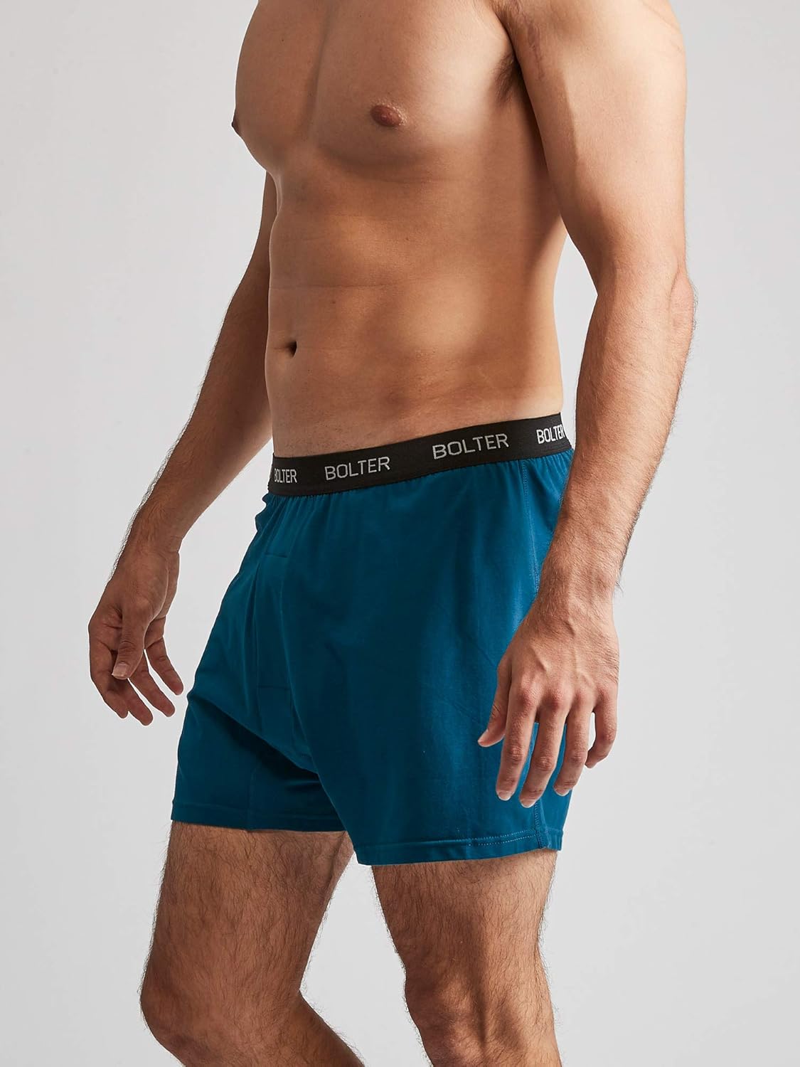 Bolter Men’s 5-Pack Cotton Stretch Boxers Shorts - Image 6