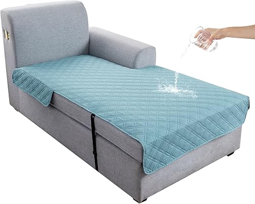 Miniatura 61 de Genina Funda de Sofá Impermeable, Lavable Antideslizante de 78 Pulgadas Fundas de Sofá con 3 Cojines, Fundas de Sofá Seccional para Mascotas