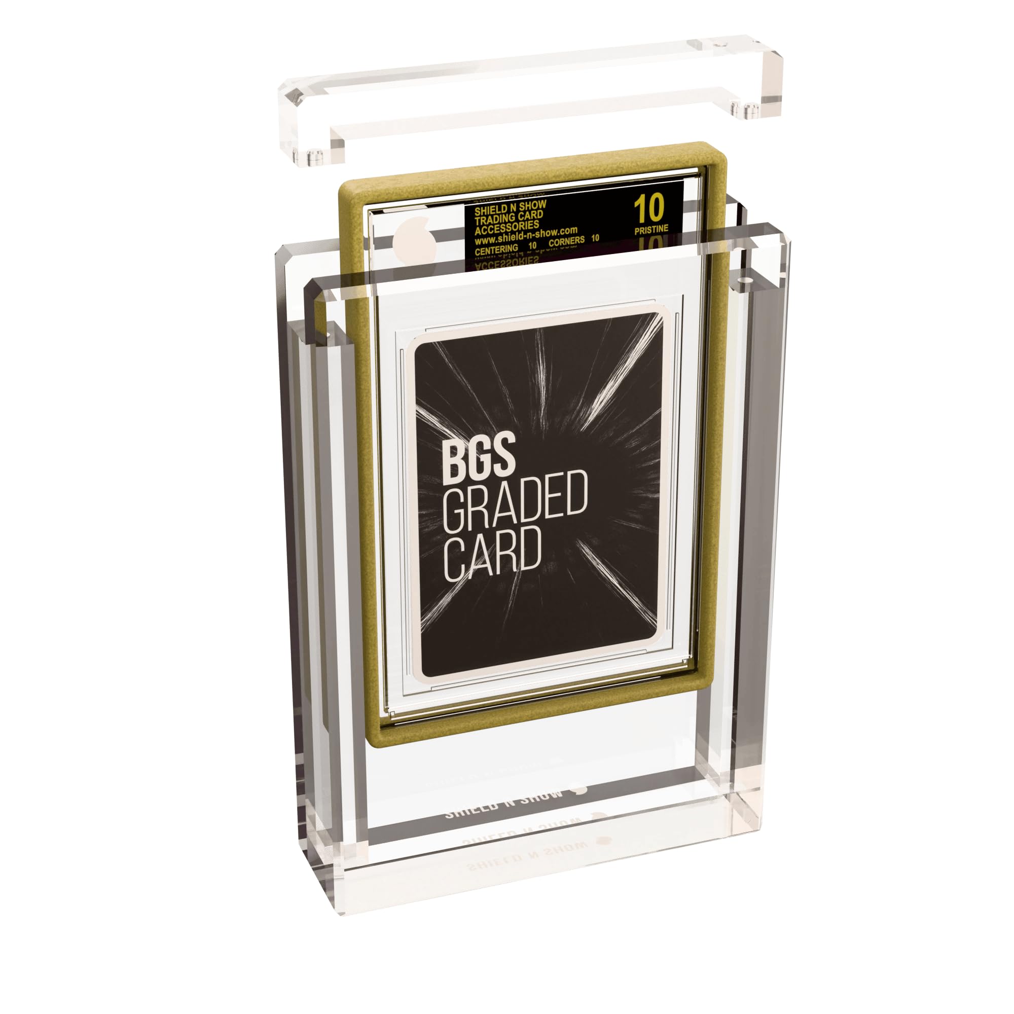 Acryl Display Case kompatibel mit GradedGuard Case für BGS