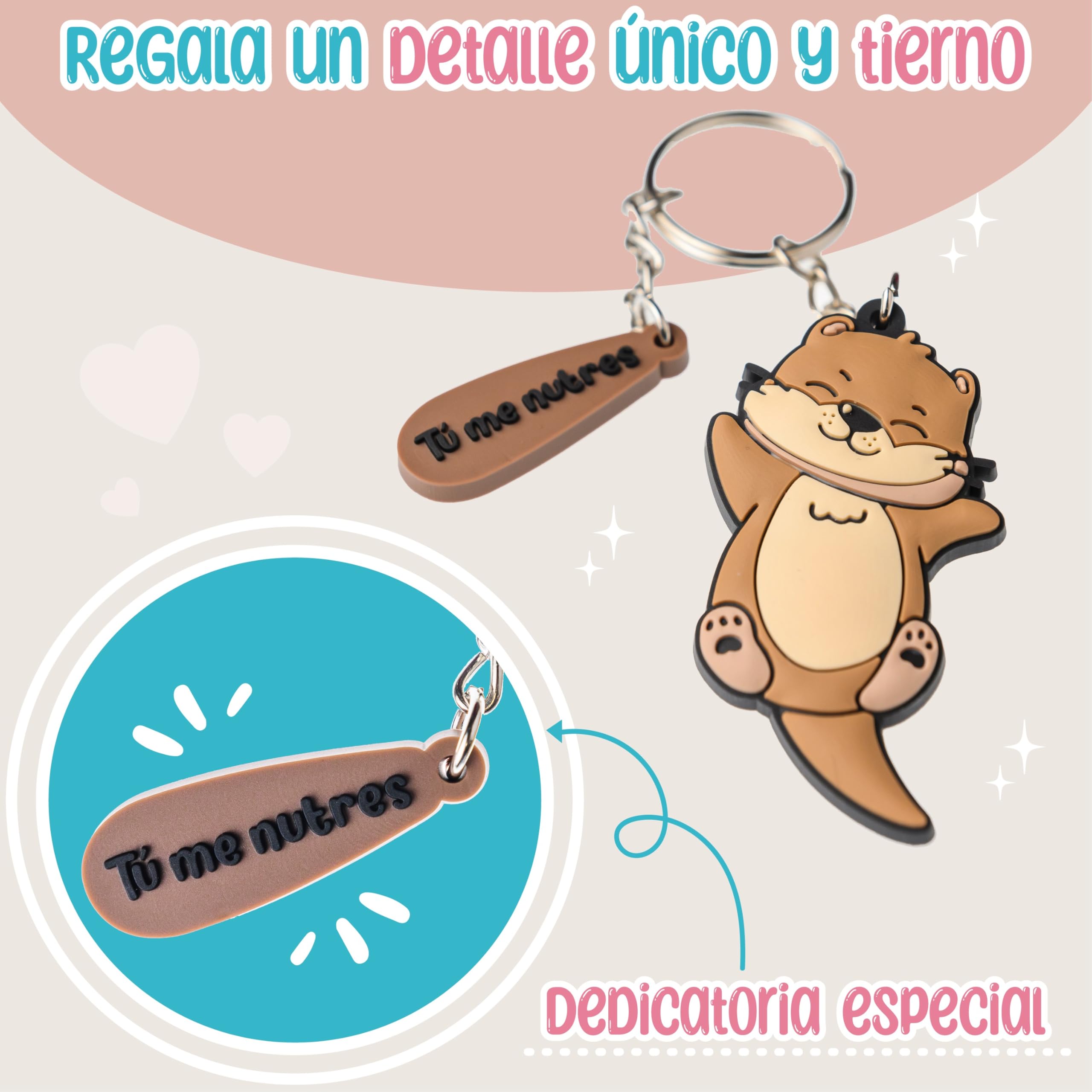 Galilea Llaveros Originales para Parejas - Regalo de Amistad