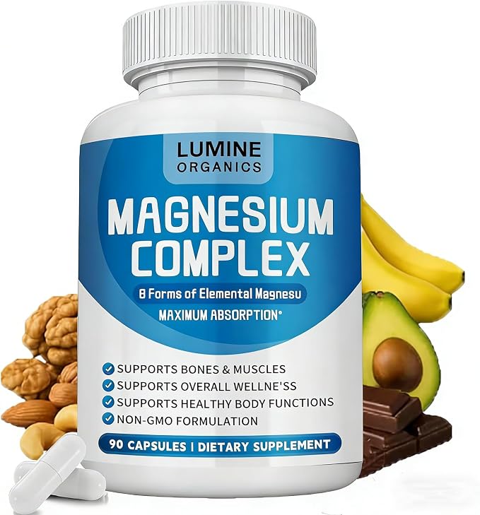 Amazon 1PCSLumine Organics Magnesium Complex Supplement 1000mg amazon-1pcslumine-organics-magnesium-complex-supplement-1000mg