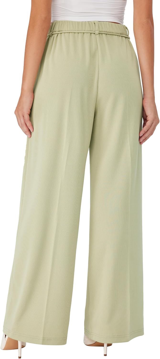 CIDER Womens Straight Leg Pants Slacks Business Casual Pants with Pockets - Image 3