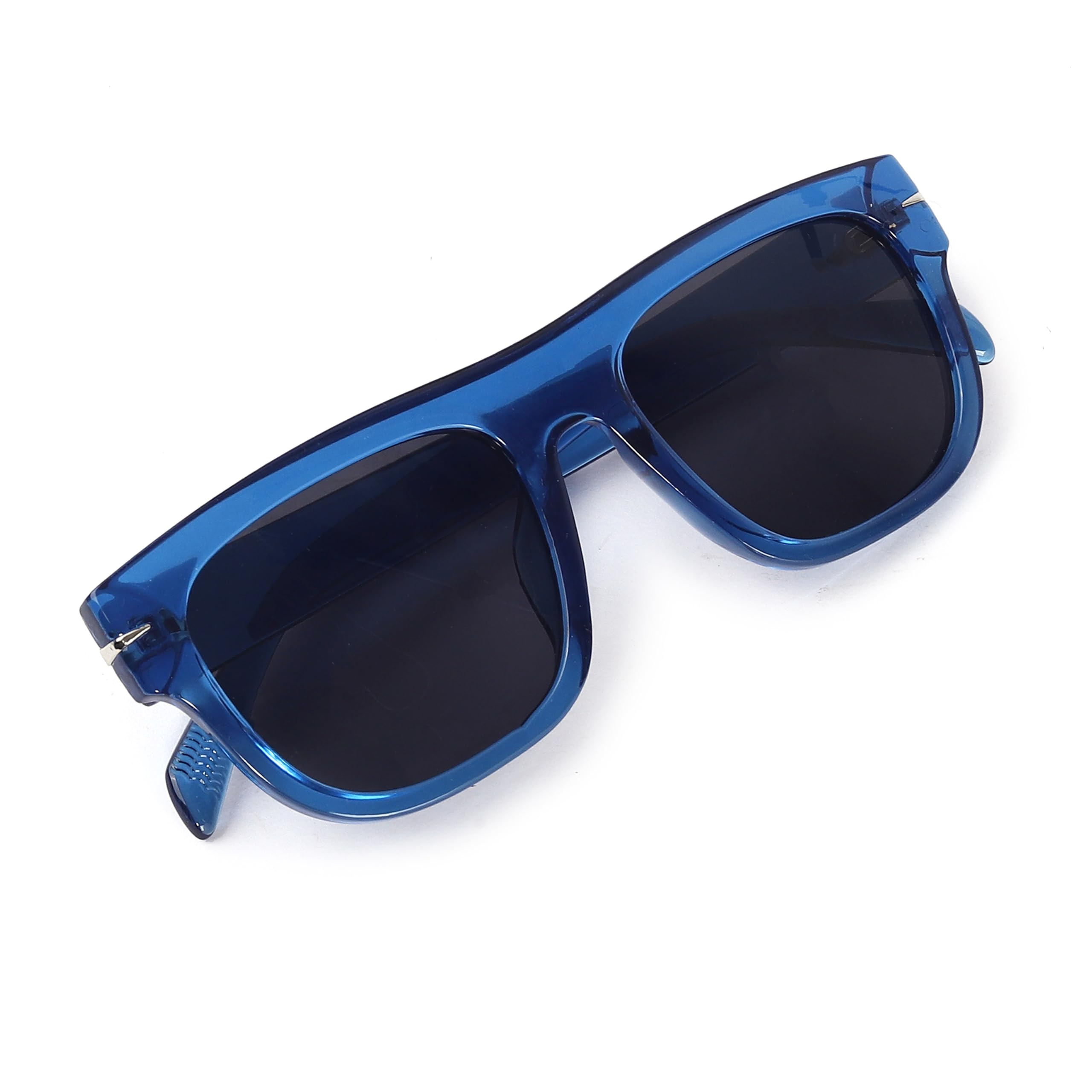 Noir Gaze Retro Square Unisex Sunglass With Thick Sides |Alongwith Thicker Borders Of The Shades | Which is More Comfort to Wearing And Durable |Fashion Accesories | 100% UV Protection.