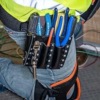 Vista 11 de Klein Tools 5125 bolsa de piel para herramientas, 5 bolsillos