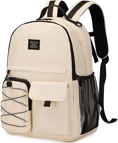 Lohol Mochila casual para hombres y mujeres, elegante mochila con compartimento para laptop de 15 pulgadas para la escuela, el trabajo o los viajes,