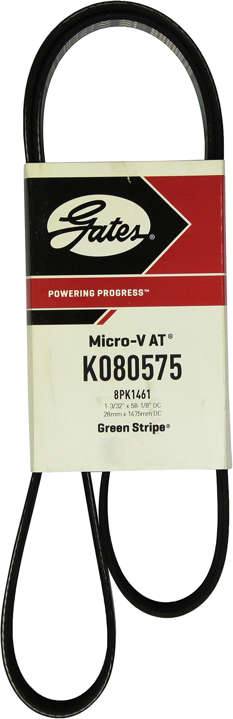 Gates K080575 Micro-V Serpentine Drive Belt
