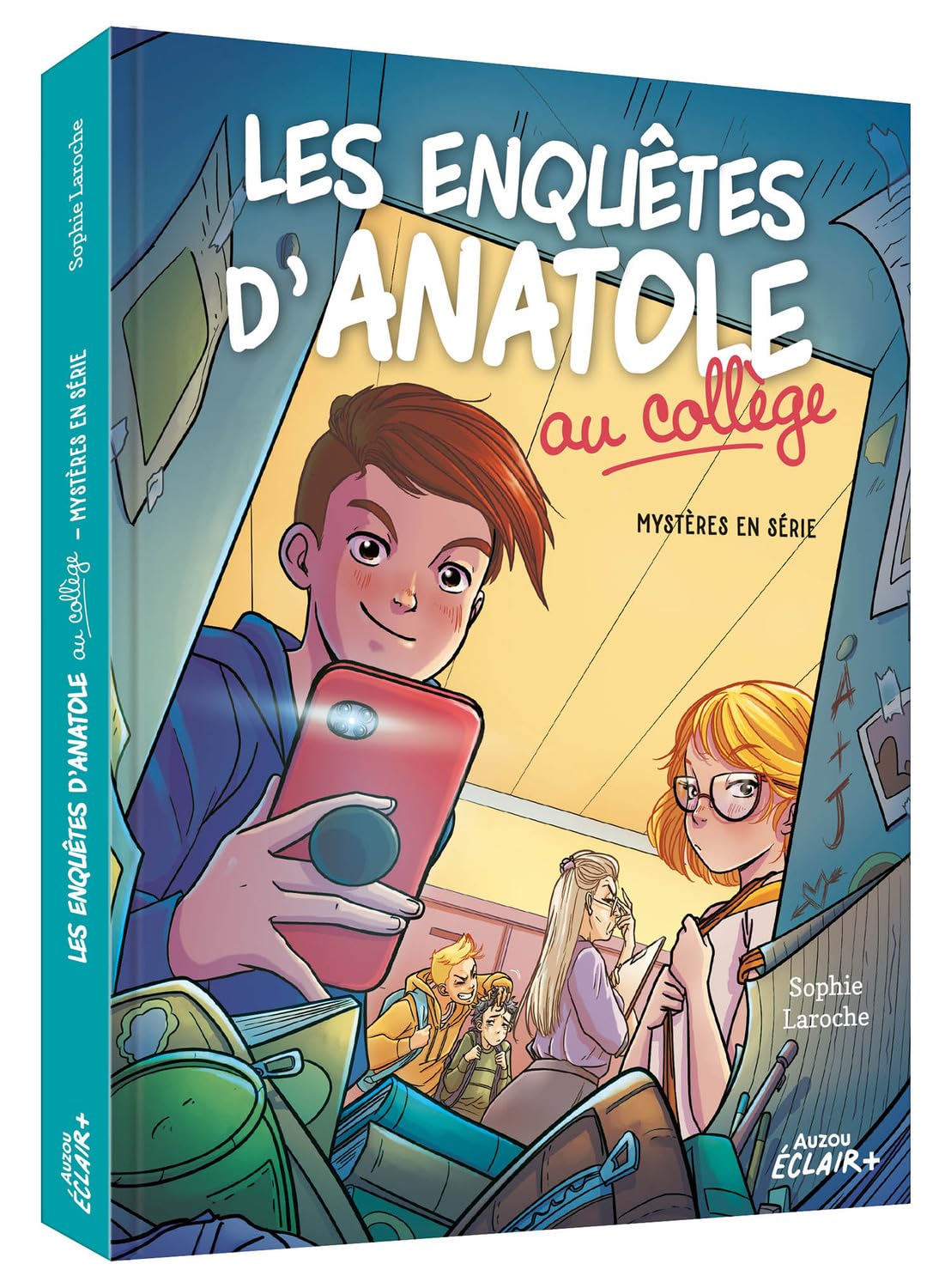 Enquêtes Anatole Bristol au collège - Tome 01 Mystères en série (01)