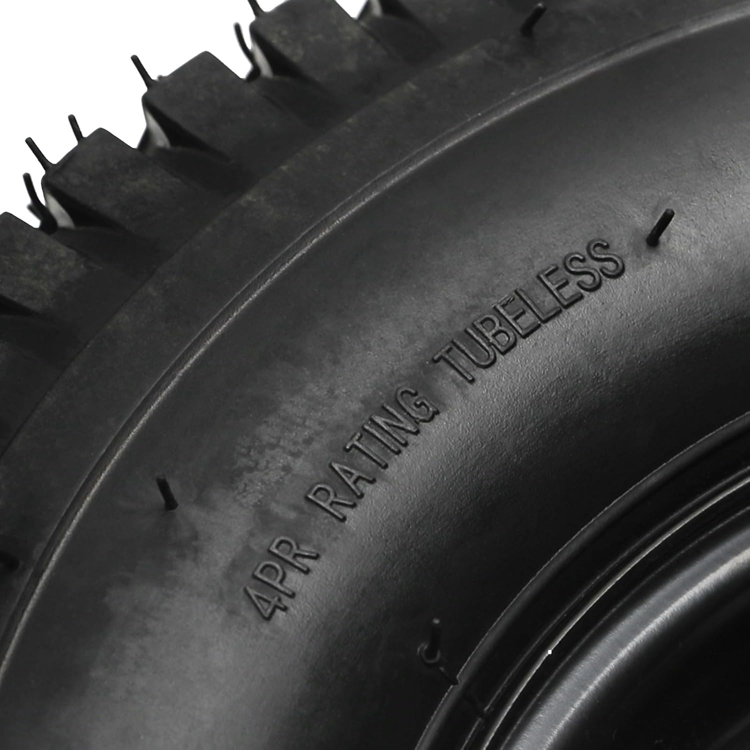 13x5.00-6 Tubeless 6" Tire & Wheel Assembly, 3-Stud Rim for Lawn Mowers Go Kart Mini Bike ATV Yard Tractors