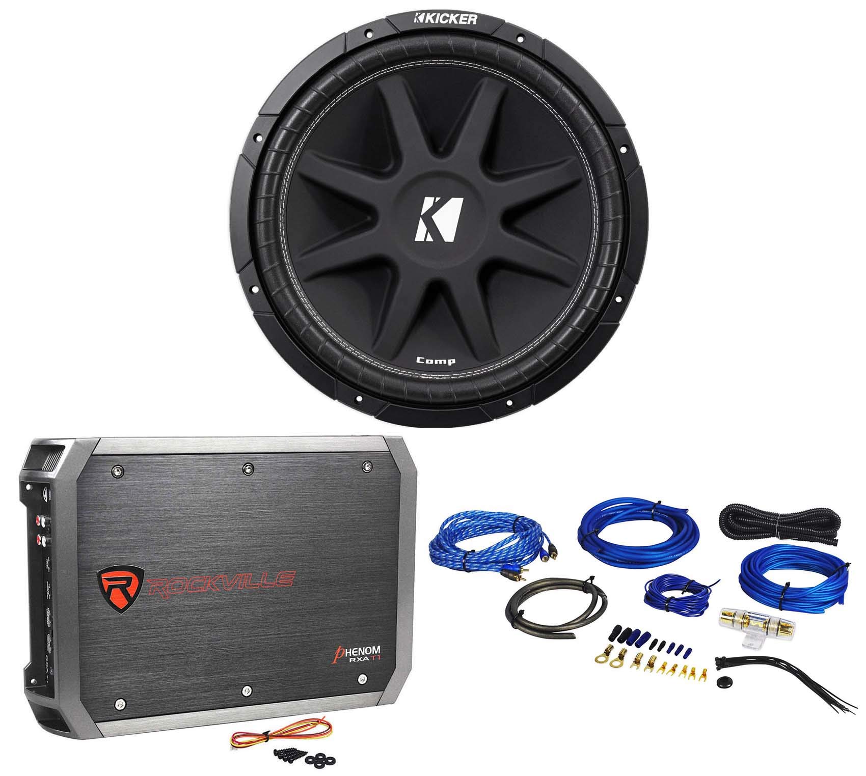 Amazon.co.jp: KICKER 43C154 Comp 15インチ 500w SVC 4-Ohm カー