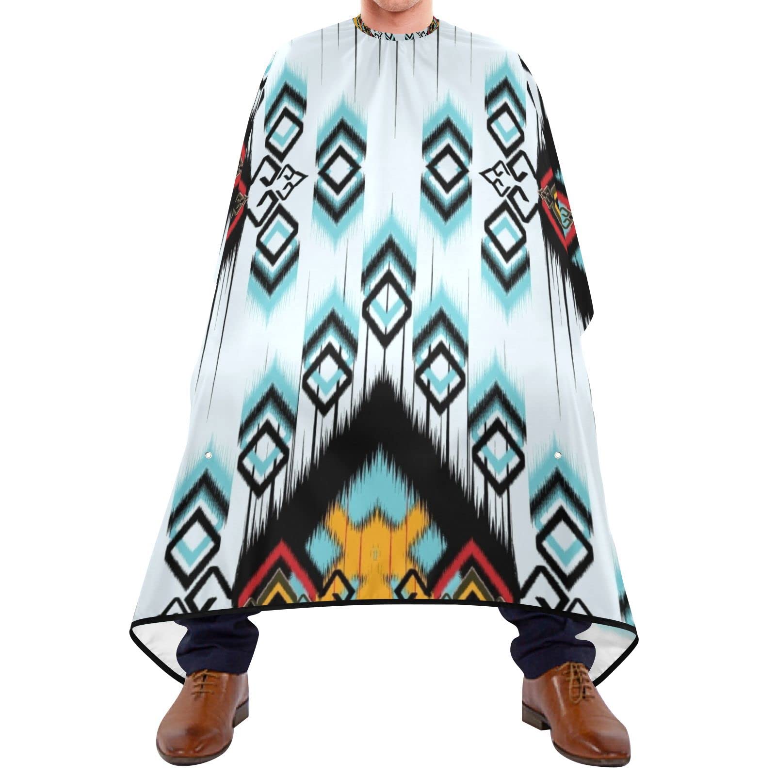 Capa De Peluquería Profesional 140x168cm, Navajo Azteca Capa Peluquerías Impermeable Personalizada Capas Para Peluqueria, Para Mujeres, Barberías
