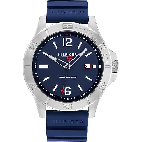 Tommy Hilfiger Men's Preppy Stainless Steel Quartz Watches - Effortlessly Stylish