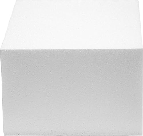 Global Sugar Art - Cuadrado para tartas (6.0 x 6.0 x 4.0in)