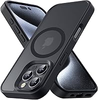 Vista 115 de Yriklso Strong Magnetic Case for iPhone 11 [Compatibilty with MagSafe] Protective Shockproof Cover Phone Case for iPhone 11 6.1" Frosted Purple