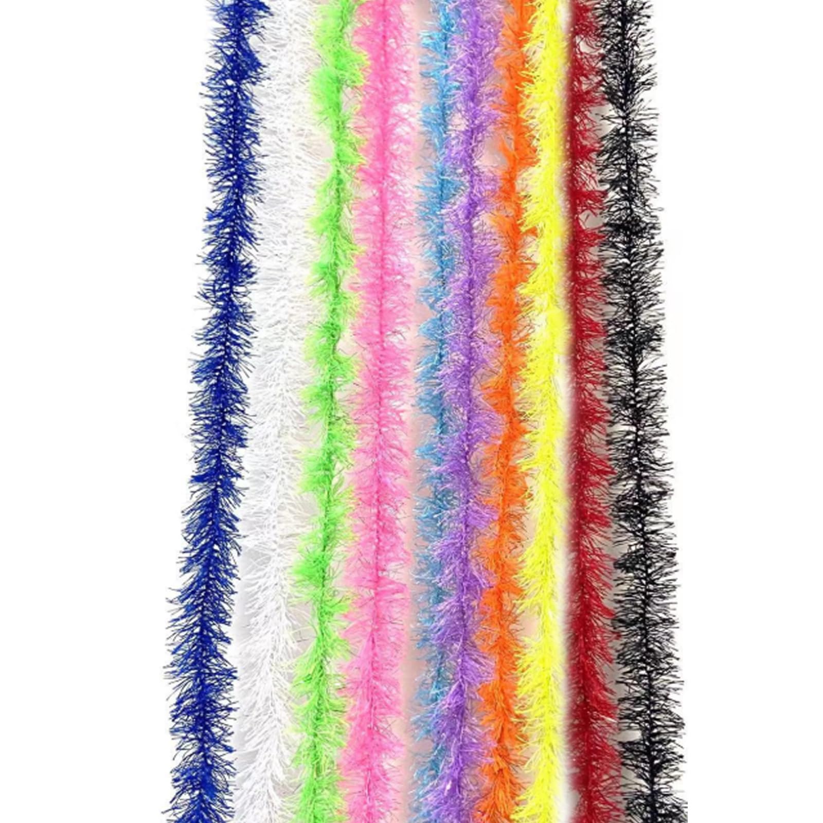 10 Pcs Feather Boas Multipack, Colourful Feather Boa for Party