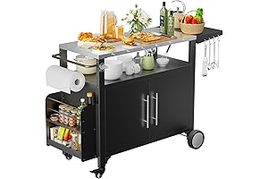 ROOMTEC Outdoor Grill Cart with Storage: The Must-Have Cart for Grilling Enthusiasts