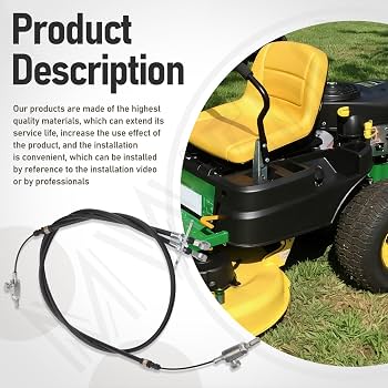Amazon.com : MWEDP GY22289 Mower Deck Lift Cable Compatible with