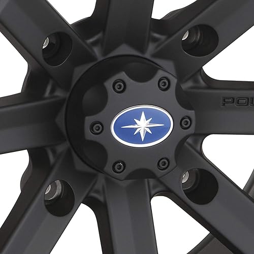 Polaris 1521509-521 - Gorra central plana de color negro