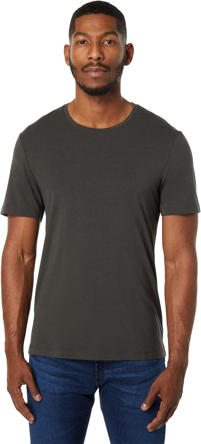 Мужская футболка Paige Cash Crew Neck in Iron Gate, цвет: Серый