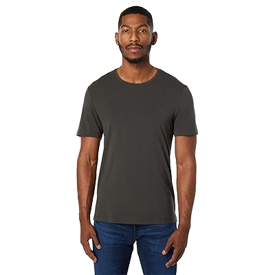 Paige Cash Crew Neck T Shirts in Iron Gate Men