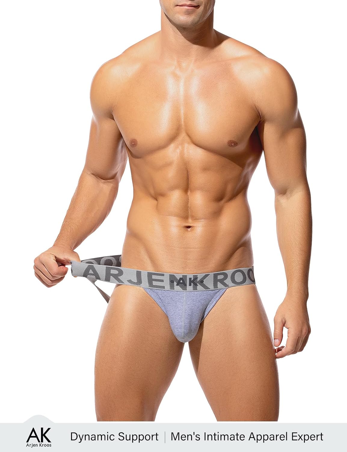 Arjen Kroos Jockstrap Athletic Supporters For Men, Cotton Workout Sport Underwear Jock Strap - Image 4