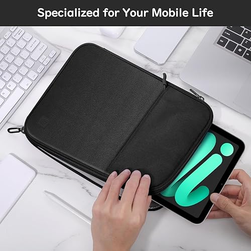 Miniatura 6 de Dadanism Funda acolchada para tablet de 8-9 pulgadas para iPad mini 7ª/6ª 8.3 pulgadas 2024/2021, iPad mini 5/4/3/2/1 7.9 pulgadas, Galaxy Tab A9