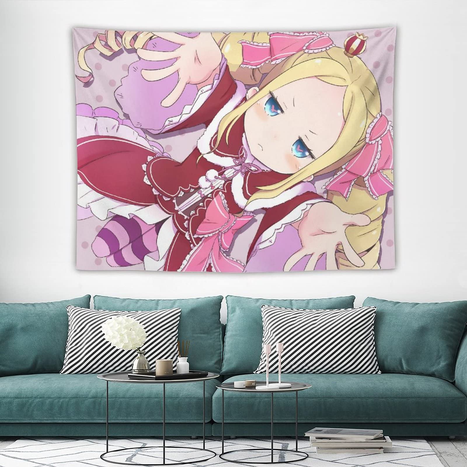 Amazon.co.jp: タペストリー 可愛い アニメ柄 Reゼロから始める異世界