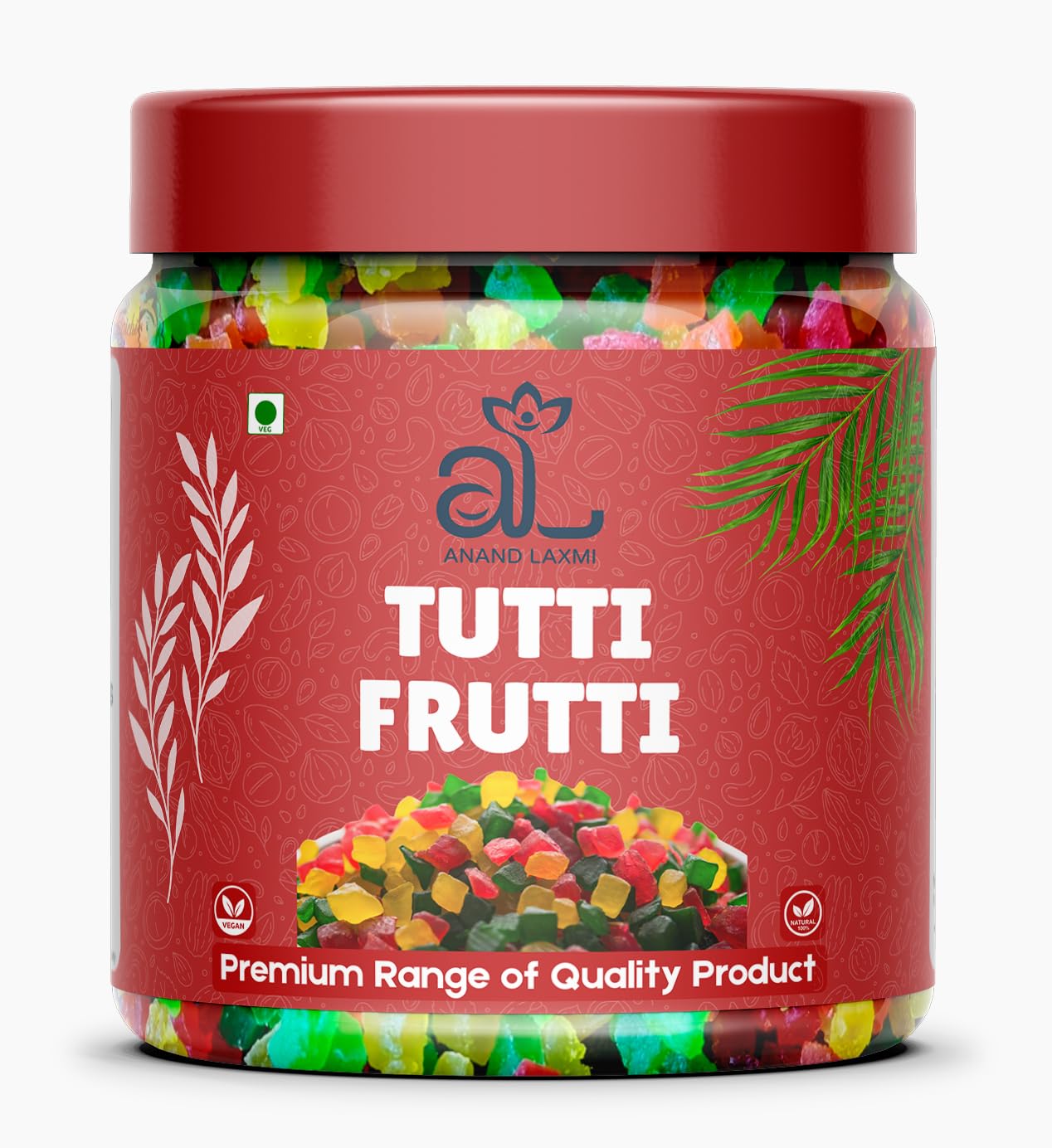 AL Anand Laxmi Mixed Tutti Frutti for Cake, Ice Creams and Shakes Decorations, Mix Tutti Frutti Multicolor, Delicious and Tasty | Toppings Cherries | 250 gm Jar Pack-image-35