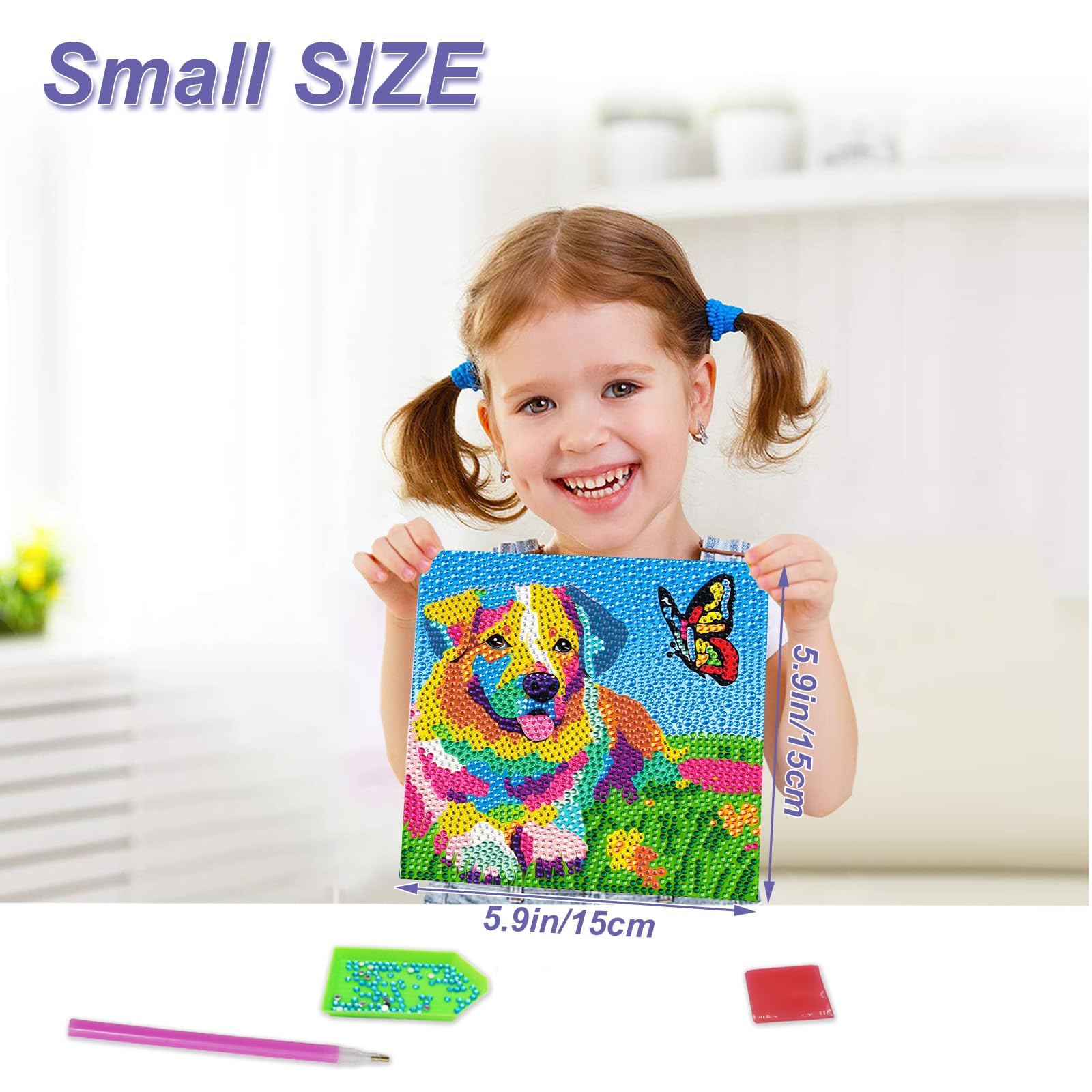 Amazon.co.jp: Sloikey ダイヤモンドアートキット キッズスーツ 6-8-9