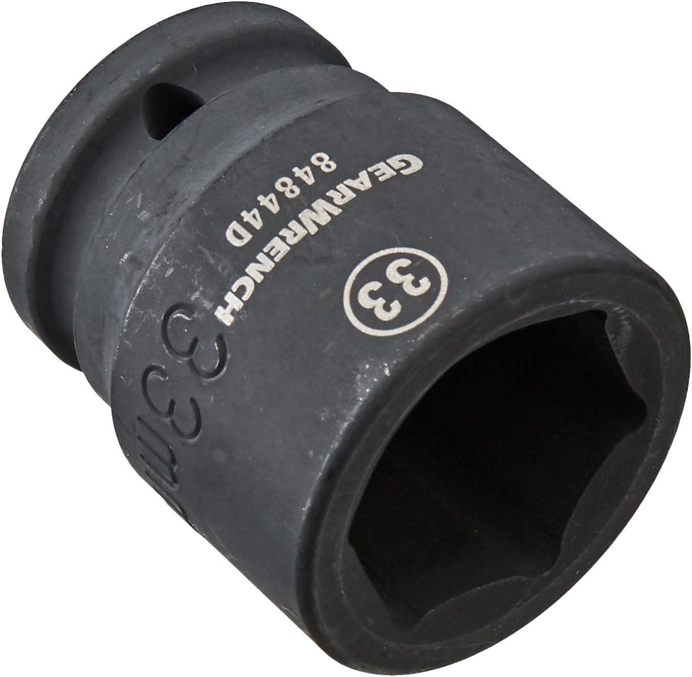 GEARWRENCH 3/4" Drive Standard Impact Metric Socket 33mm, 6 Point - 84844D