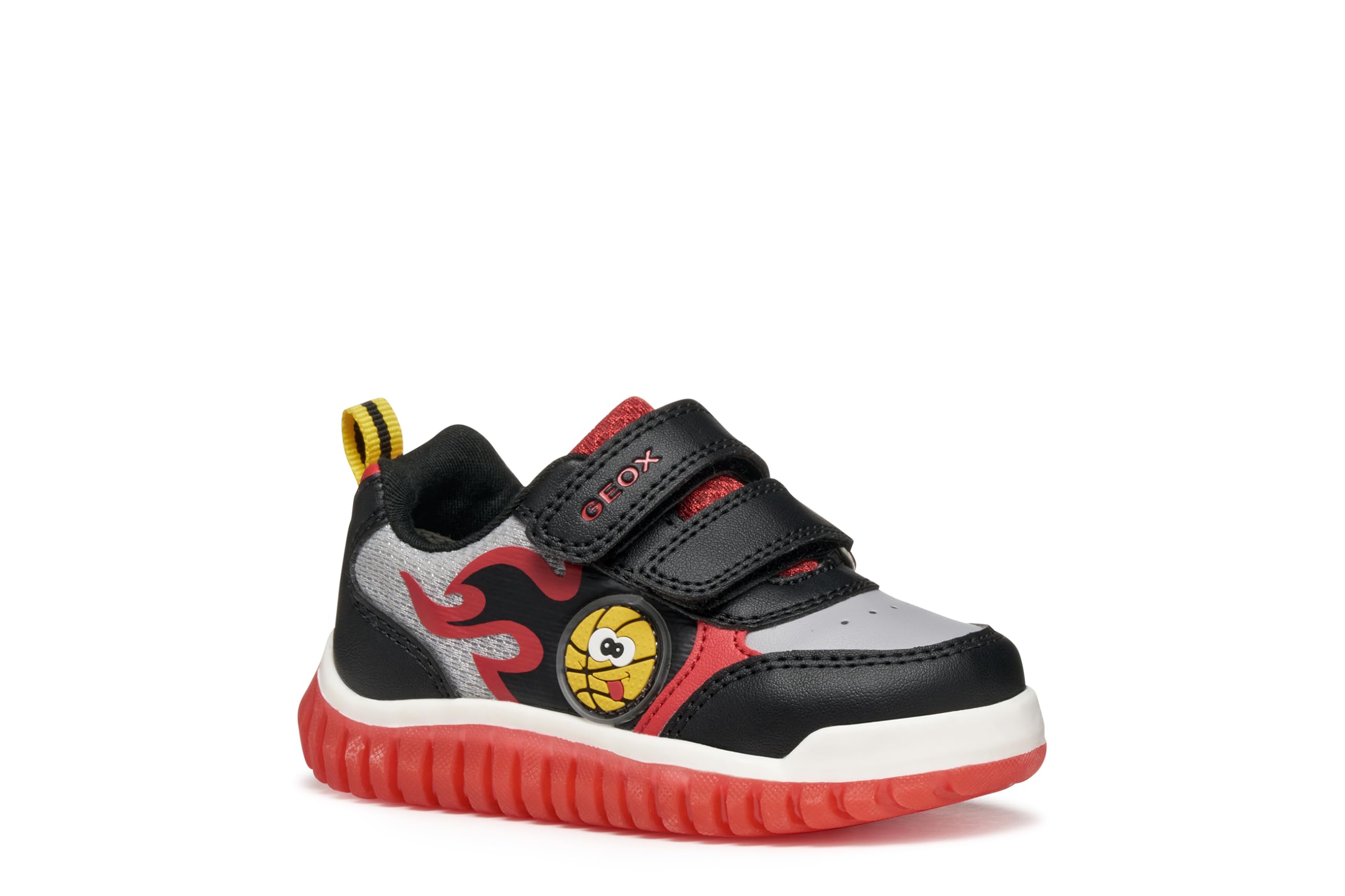 Geox Baby B Lightyloo Boy Sneakers Black/Red 26_EU