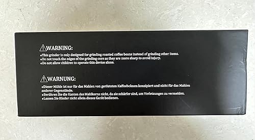 Miniatura 10 de Molinillo de café manual, ajuste externo de grosor ajustable, molinillo de manivela portátil para viajes, oficina, uso doméstico, regalo para los
