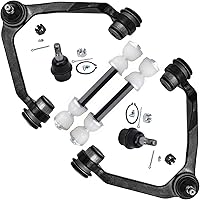 Vista 160 de Detroit Axle - Kit de extremo delantero para Chrysler 300 Dodge Charge 2011-2018 Challenger, 2 brazos de control traseros inferiores, 2 barras