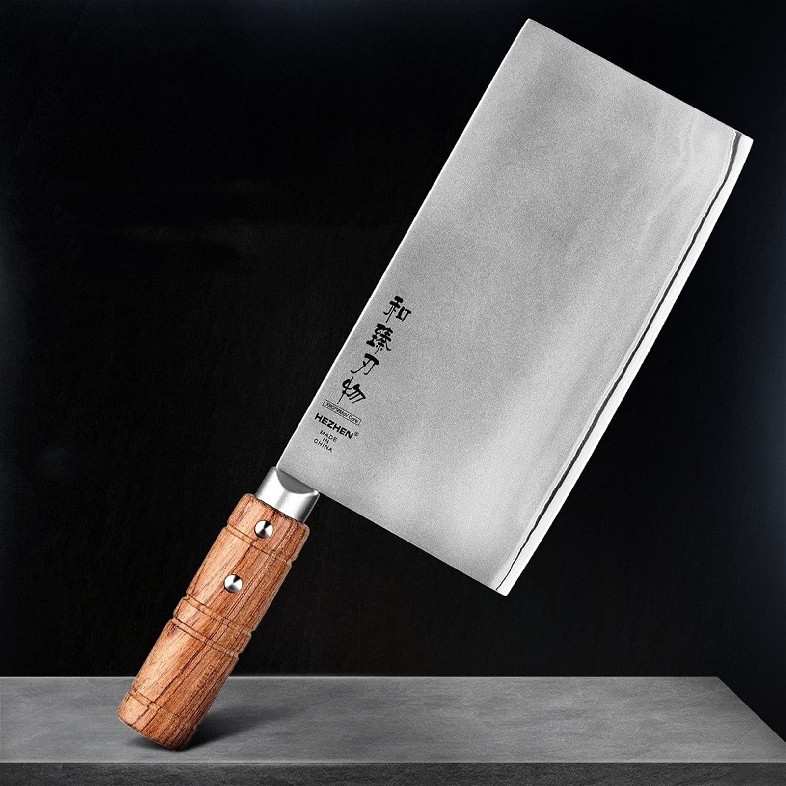 8 Zoll Schneidmesser 3 Schichten Verbundstoff Edelstahl Professionelle Küche Chefkoch Koch Scheibe Messer Küchenmesser (Kitchen Knife Size : 8 inch)
