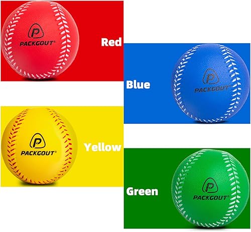 Miniatura 8 de PACKGOUT Baseball, Weighted Practicing Soft Baseballs for Kids