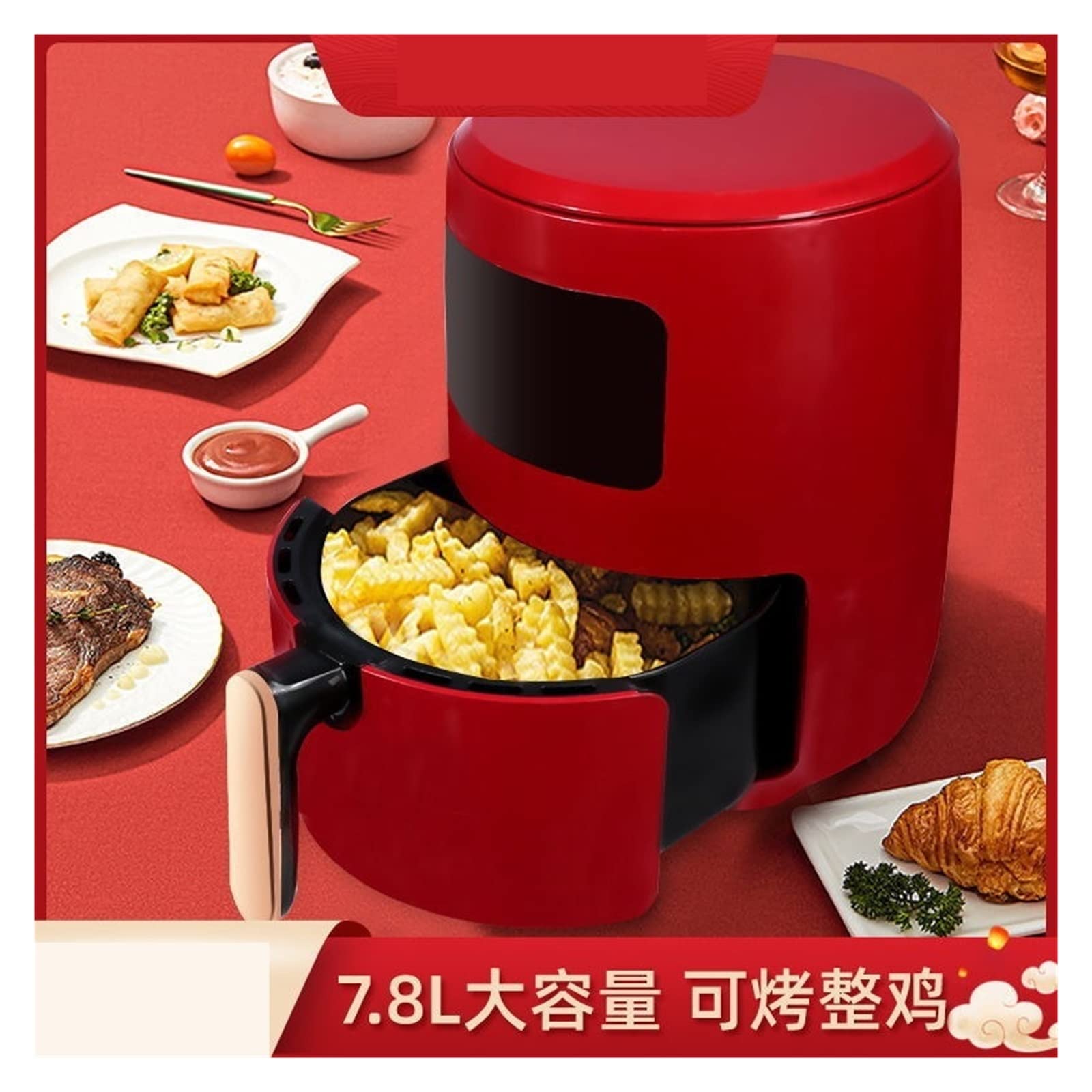 大容量　電気フライヤー Amazon.co.jp: 7.8L 大容量電気フライヤー家庭用デエア