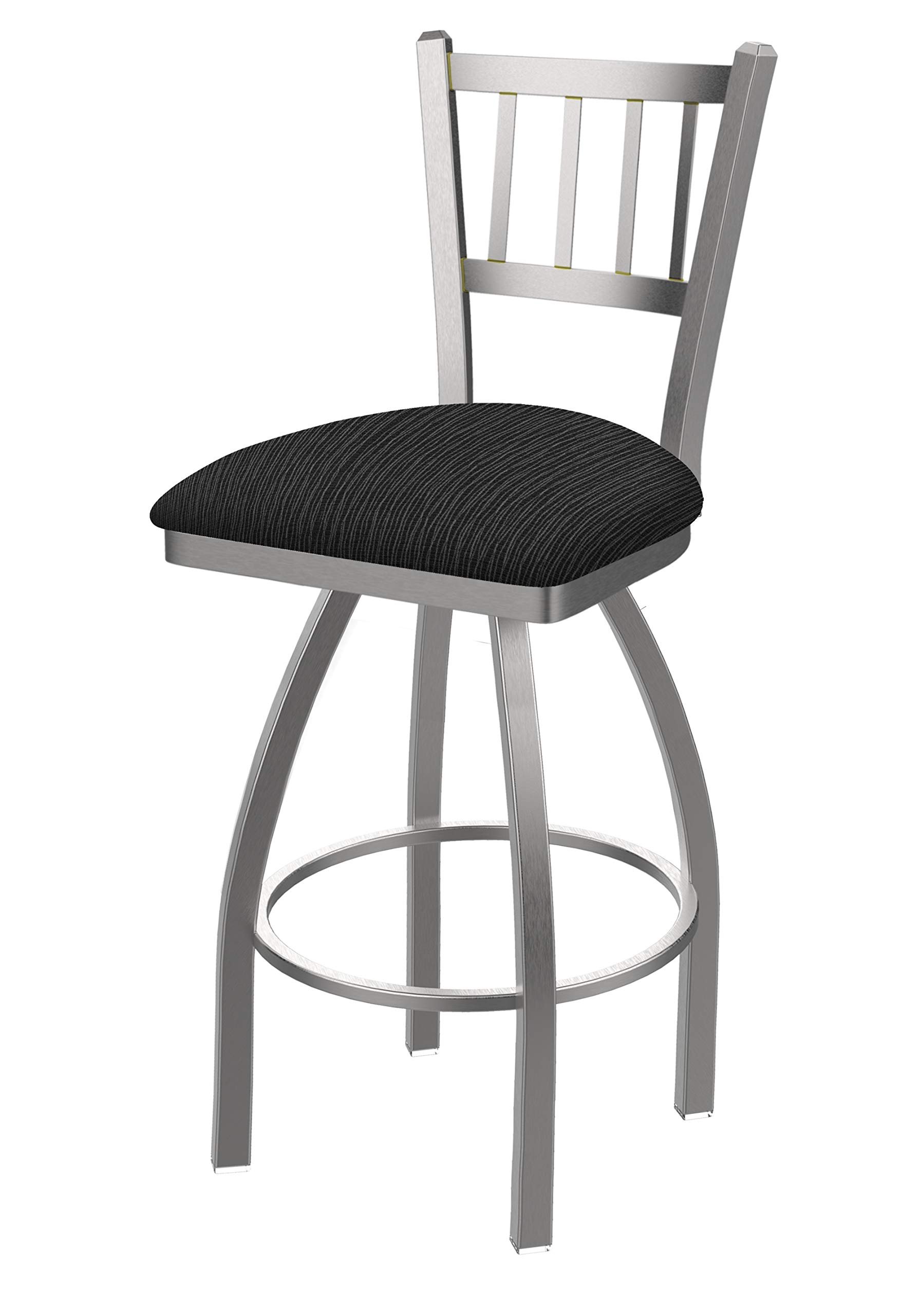 Holland Bar Stool Co. 810 Contessa Bar Stool, 30" Seat Height, Graph Coal